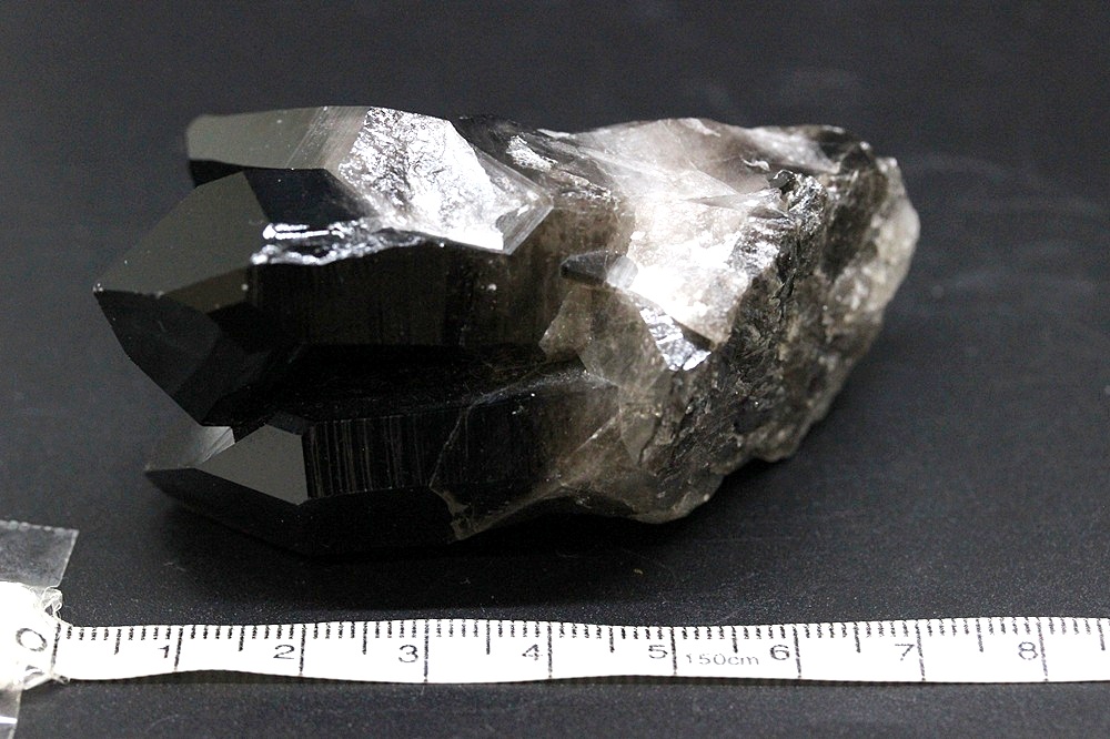 【完売】最強の守護と浄化 モリオン（黒水晶）クラスター 約7cm 天然石パワーストーン通販 ジュ・オーヴの画像