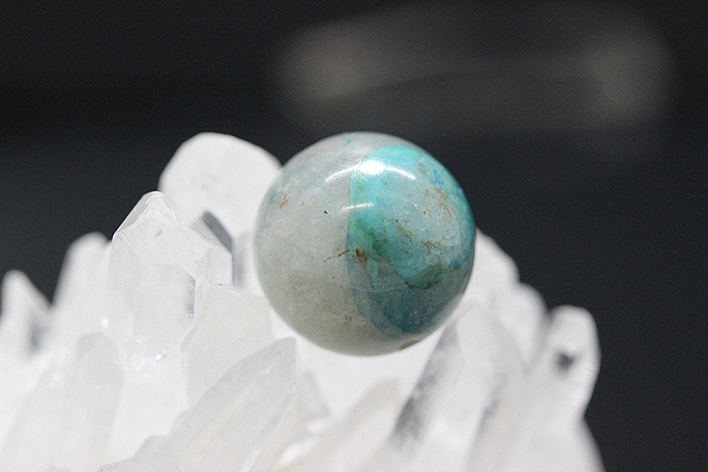 ジュオーヴ クリソコラシリカ ブルーグリーン 天然石 ヒーリング