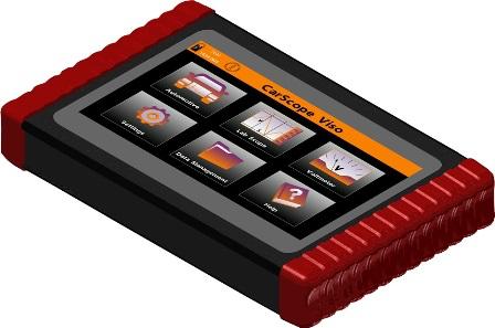 タブレット型自動車オシロスコープの画像