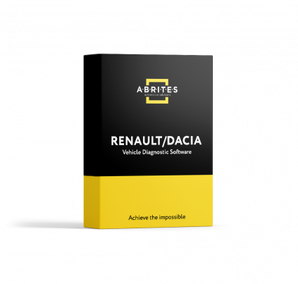 RR011 Renault/Dacia ECU アドバンスド診断画像