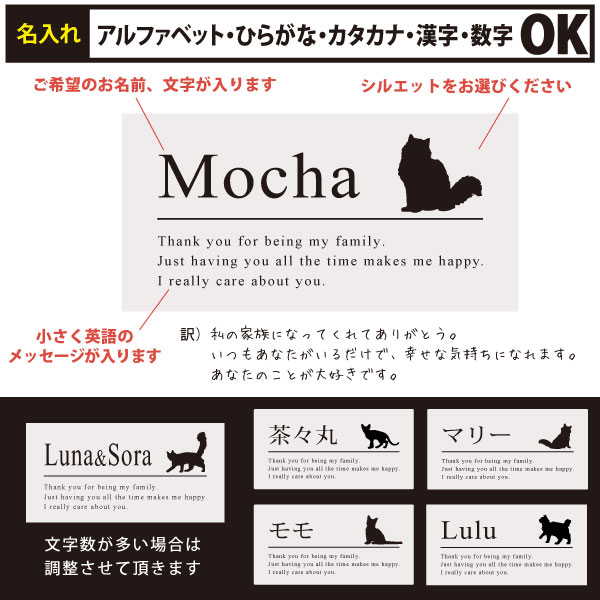 人気商品 名入れ ショルダー 肩掛け バッグ 愛猫用 （ 猫シルエットラベル 多機能バッグ）名入れ ネーム 名前 猫種 マザー 猫 ネコ ねこ CAT name cat ニャン にゃん お出掛けの画像