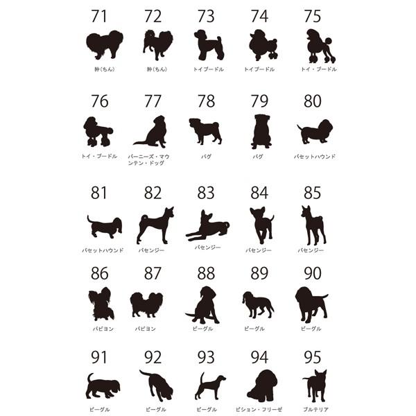 愛犬用 ポーチ 犬 いぬ シルエット おしゃれ 人気商品 名入れ お名前入り （ 犬シルエットラベル ポーチ ）名入れ ネーム 名前 犬種 散歩 イヌ プレゼント 誕生日 バレンタイン ギフト 出産祝の画像