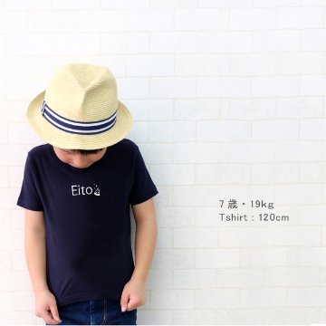 出産祝い 半袖 Tシャツ [ スイカ ] 名前入 こども服 御祝い お誕生日 バースデー 思い出 シンプル オシャレ オリジナル オーダー 選べる ベビー キッズ パパ ママ 兄弟 姉妹 リンクの画像