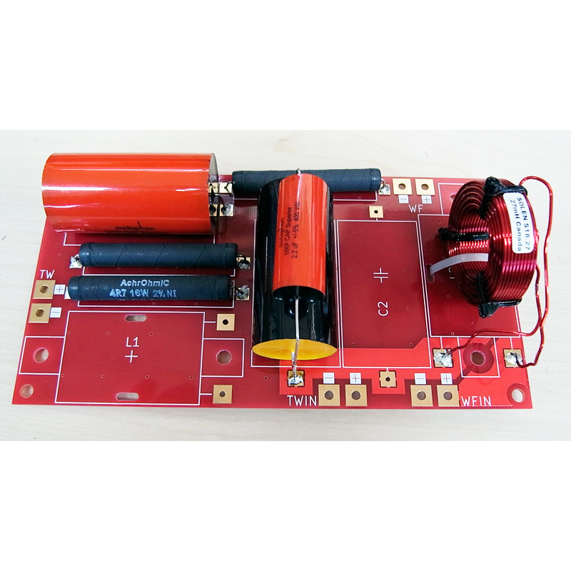 『Scan-Speak Limited Edition』用ネットワーク（6dB/oct）完成品「ペア」の画像