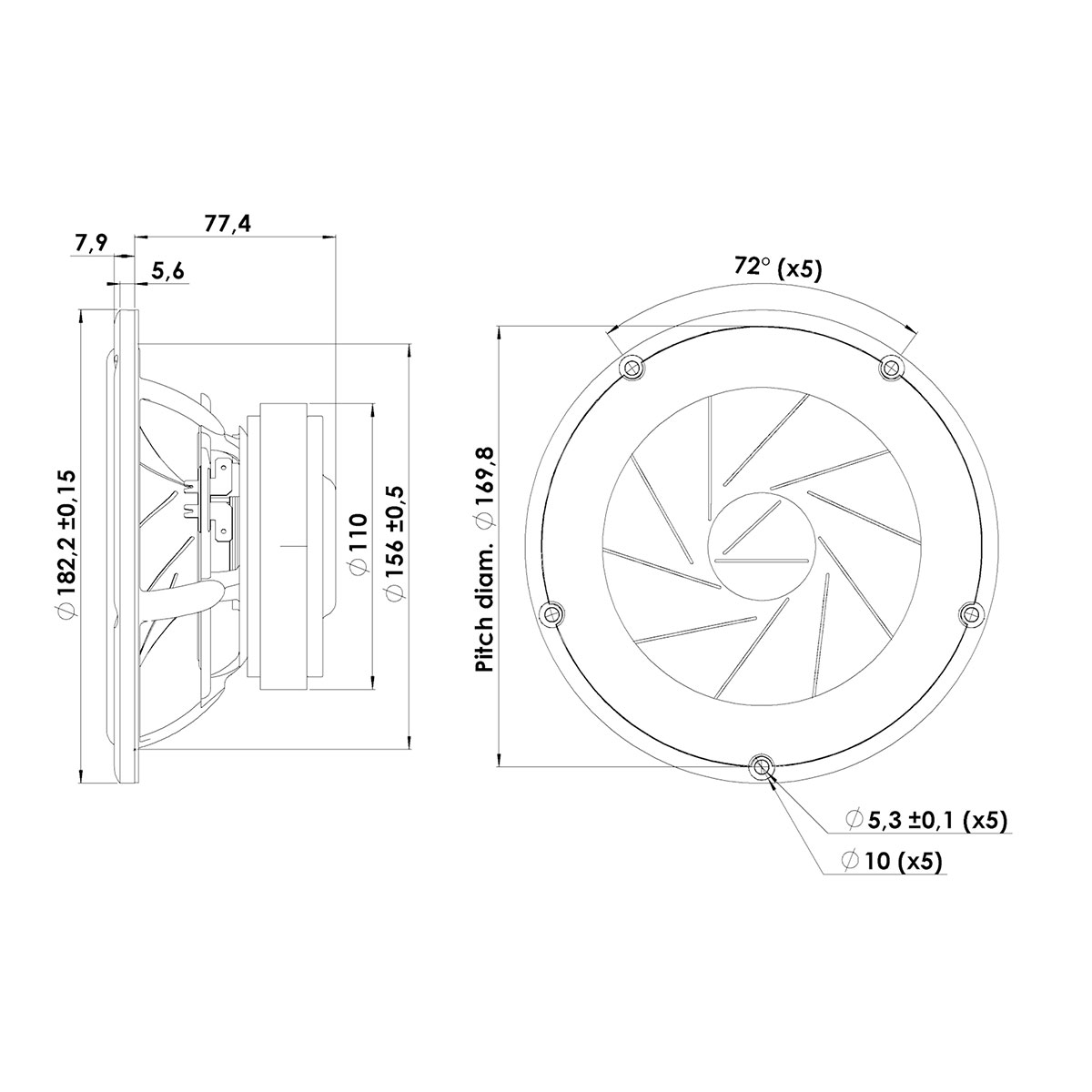 Scan-Speak Revelator 18W/4531G00（ペア）の画像