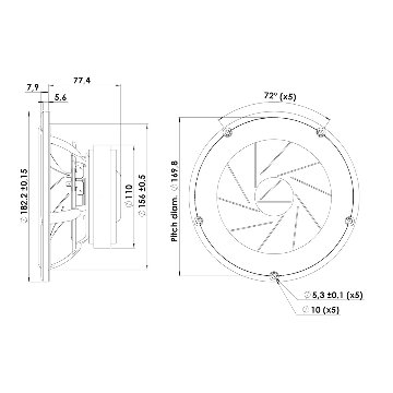 Scan-Speak Revelator 18W/4531G00（ペア）の画像