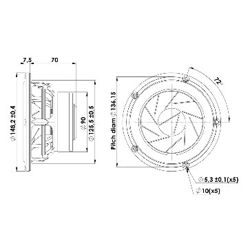 Scan-Speak Revelator 15W/8530K01（ペア）の画像