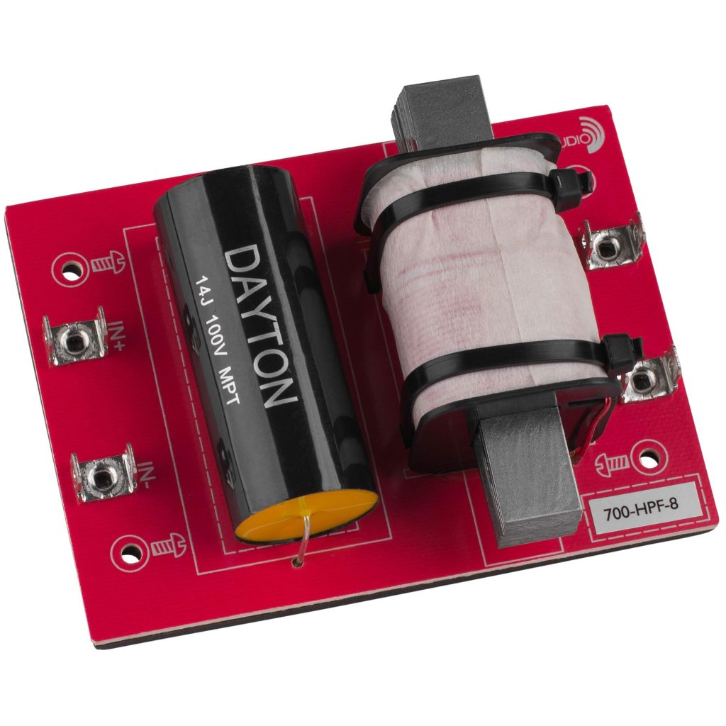 [DHF06]Dayton Audio 700-HPF-8（700 Hz：12 dB/Oct）の画像