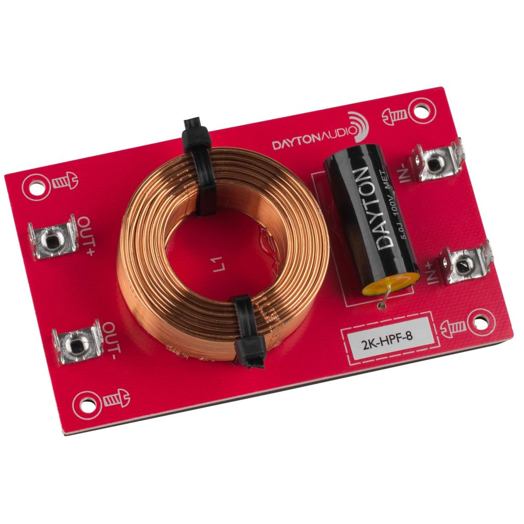 [DHF10]Dayton Audio 2k-HPF-8（2000 Hz：12 dB/Oct）の画像