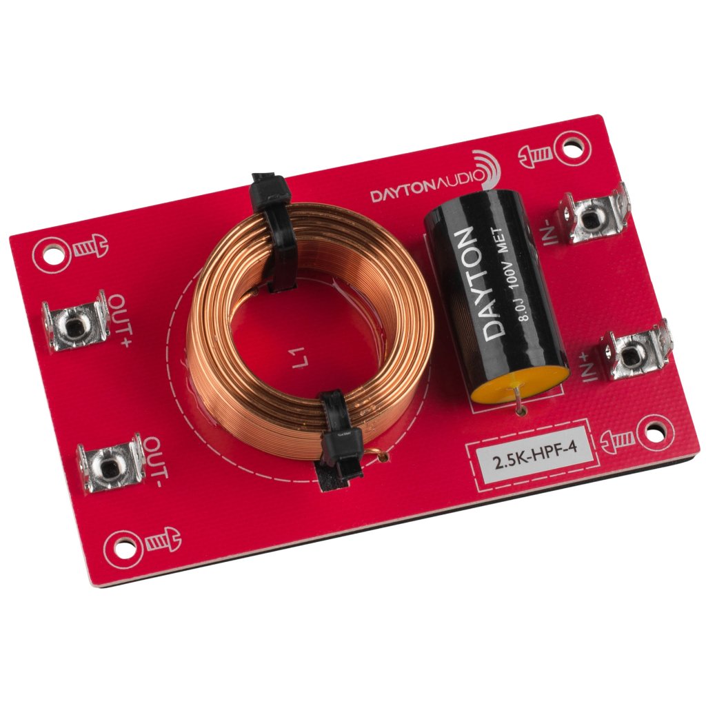 [DHF11]Dayton Audio 2.5k-HPF-4（2500 Hz：12 dB/Oct）の画像