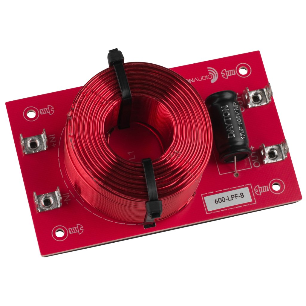 [DLF04]Dayton Audio 600-LPF-8（600 Hz：12 dB/Oct）の画像