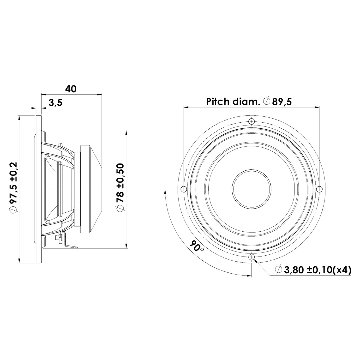 Scan-Speak Discovery 10F/4424G00（ペア）の画像