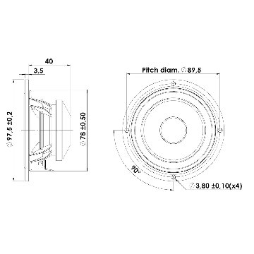 Scan-Speak Discovery 10F/8424G00（ペア）の画像