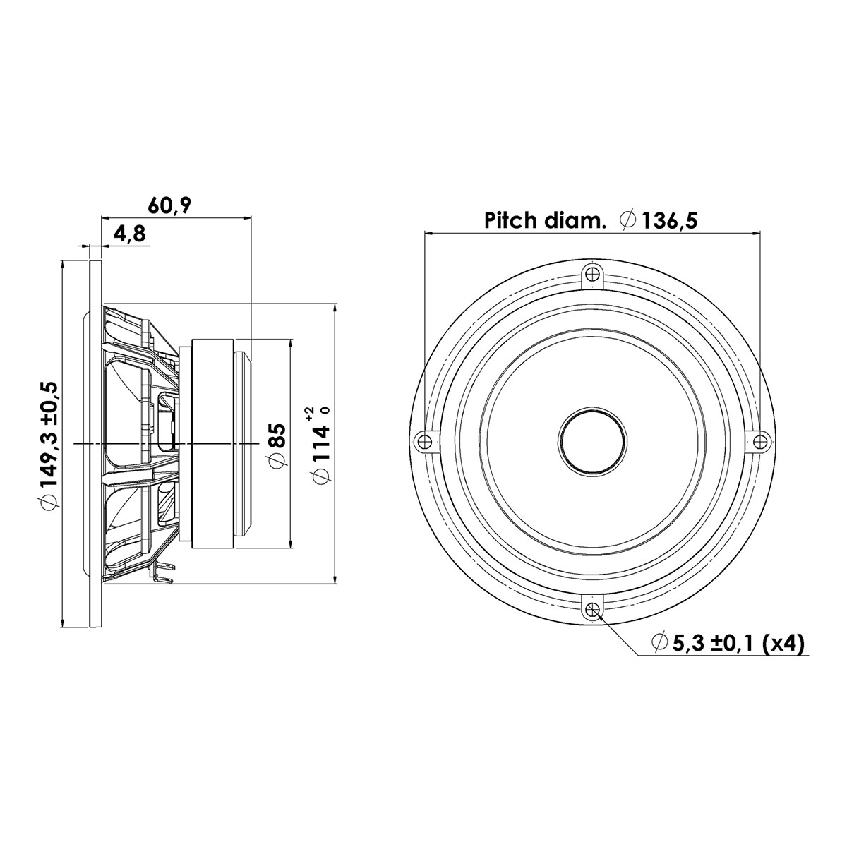 Scan-Speak Discovery 15M/4624G00（ペア）の画像