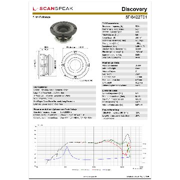 Scan-Speak Discovery 5F/8422T01 [ペア]　の画像