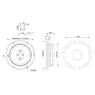 Scan-Speak Ellipticor D3404/552000（ペア）の画像