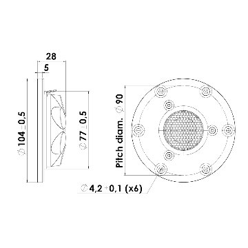 Scan-Speak Illuminator D3004/664000（ペア）※在庫限りの画像