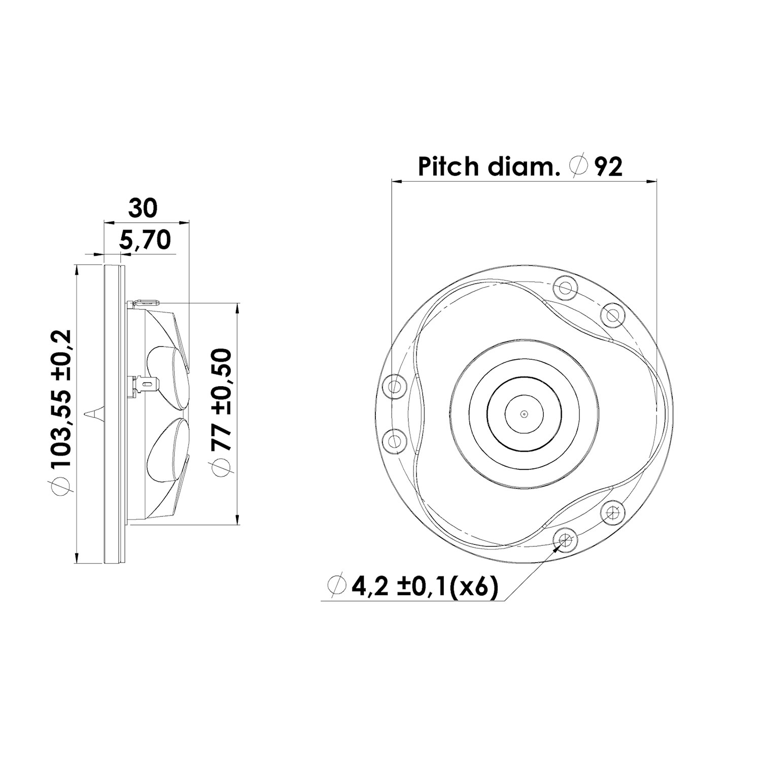 Scan-Speak Illuminator R3004/662000（ペア）の画像