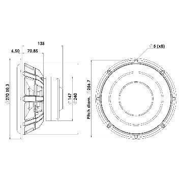 Scan-Speak Silver 26W/4558T06の画像