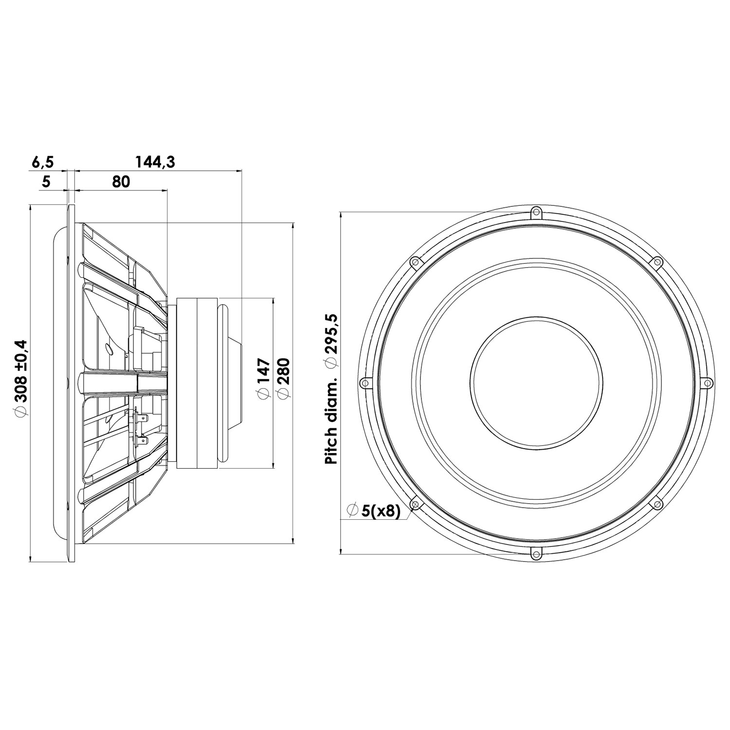 Scan-Speak Silver 30W/4558T06の画像