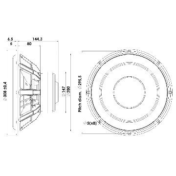 Scan-Speak Silver 30W/4558T06の画像