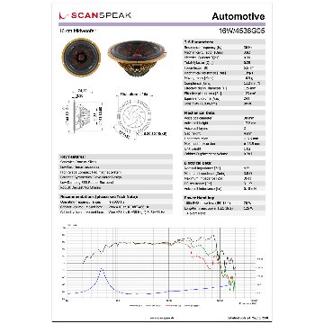 Scan-Speak Gold 16W/4538G05（ペア）の画像