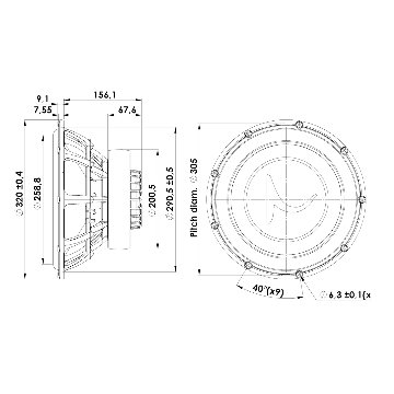 Scan-Speak Gold 32W/4878T05の画像