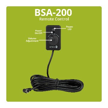 Dayton Audio BSA-200 200W バスシェーカー ブリッジ・ステレオアンプ (リモコン付)の画像