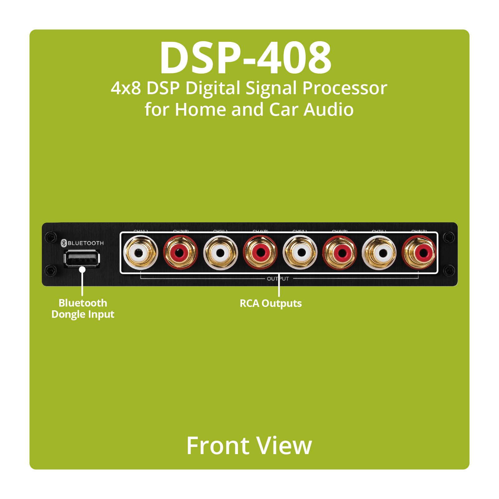 Dayton Audio DSP-408　デジタルシグナルプロセッサの画像