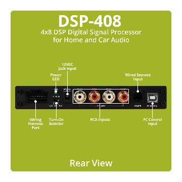 Dayton Audio DSP-408　デジタルシグナルプロセッサの画像