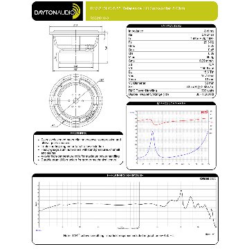 Dayton Audio RSS210HO-8の画像
