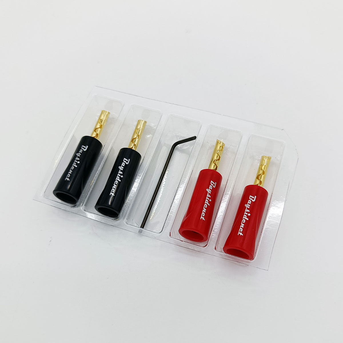 BSN バナナプラグ クレープ・タイプ [4本セット]の画像