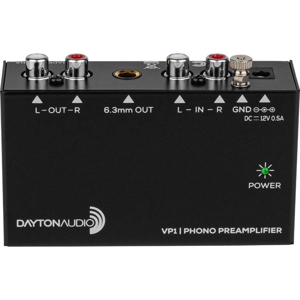 【在庫限り特価】Dayton Audio VP1 Turntable Phono Preampの画像