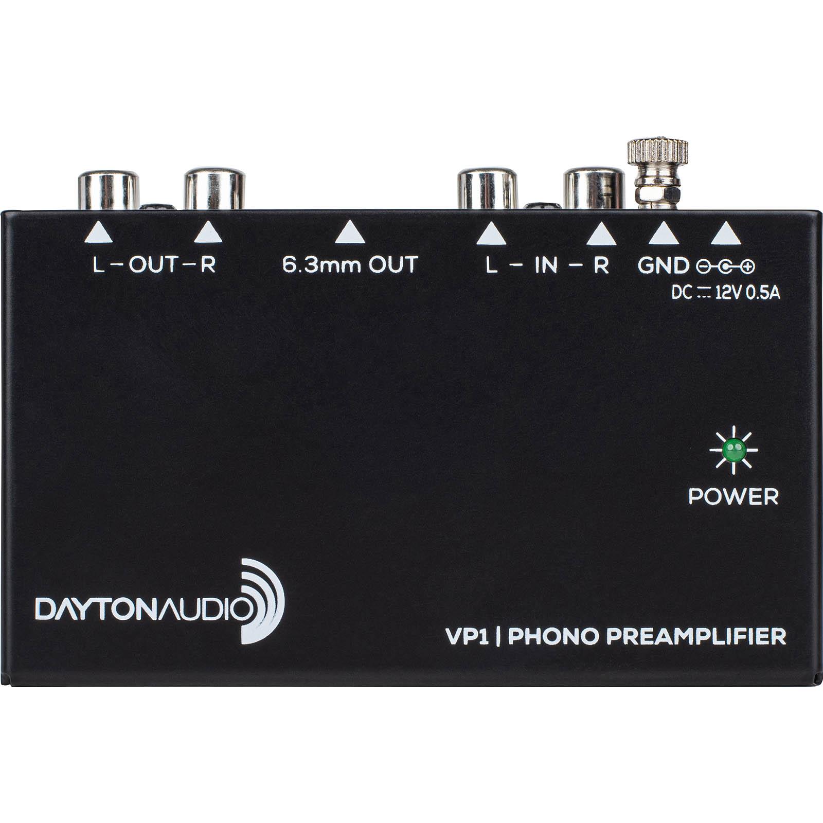 【在庫限り特価】Dayton Audio VP1 Turntable Phono Preampの画像