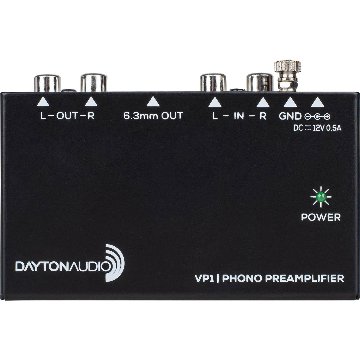 【在庫限り特価】Dayton Audio VP1 Turntable Phono Preampの画像