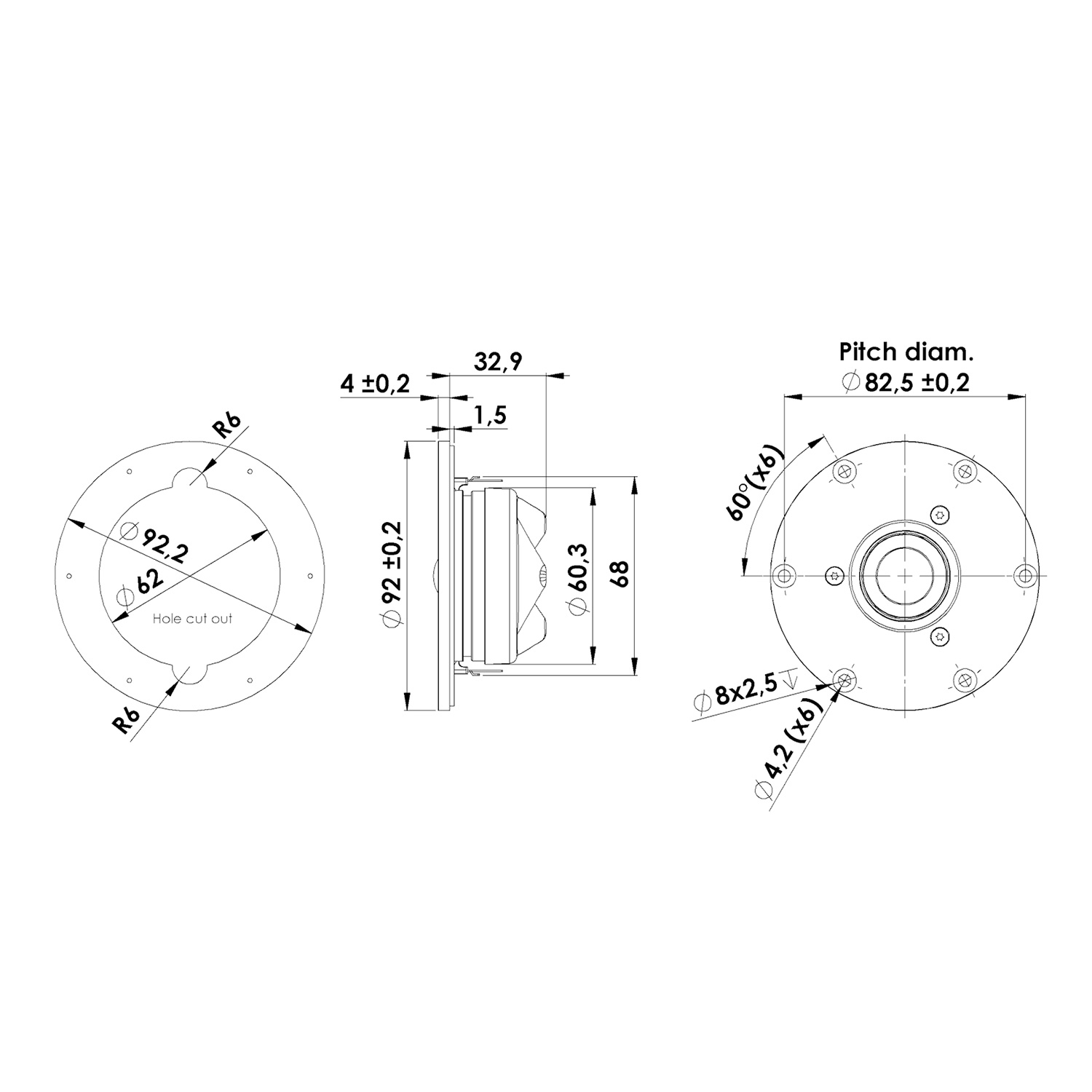 Scan-Speak Revelator D2104/712000（ペア）の画像