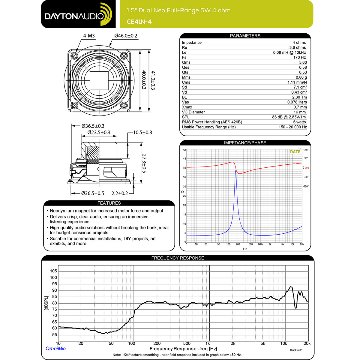 Dayton Audio CE41N-4の画像