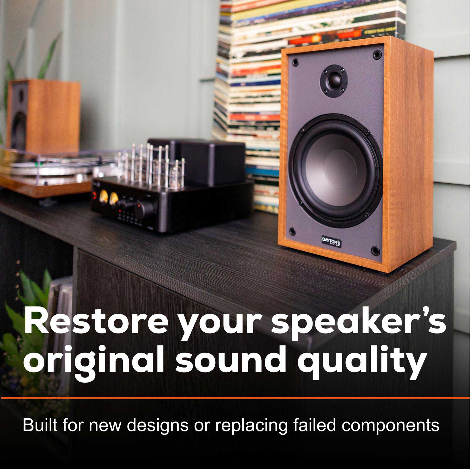 Dayton Audio PCS115-4　4インチ ポリコーン・ウーファー「4Ω」の画像