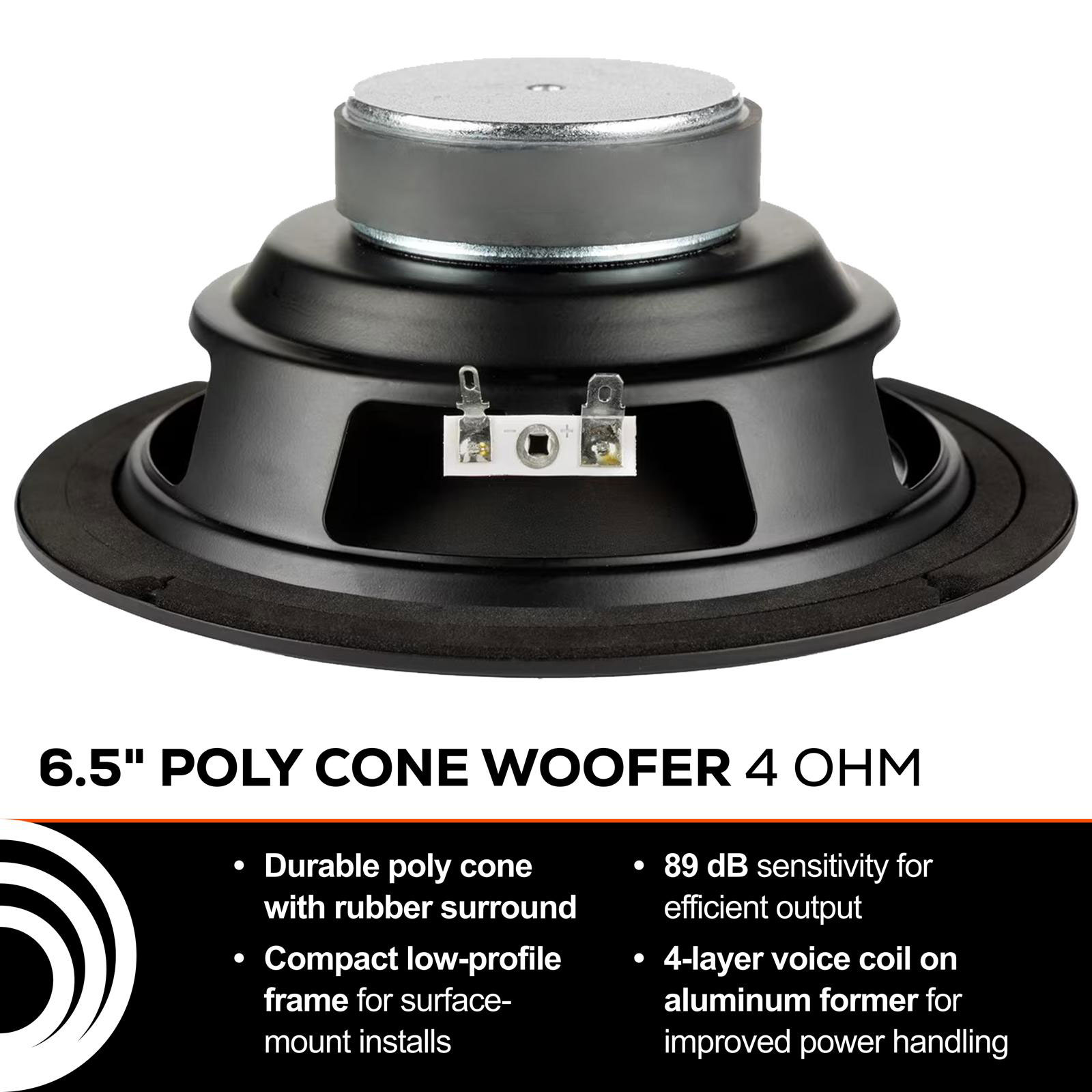 Dayton Audio PCS175-4 6.5インチ ポリコーン ウーファー「 4Ω」の画像