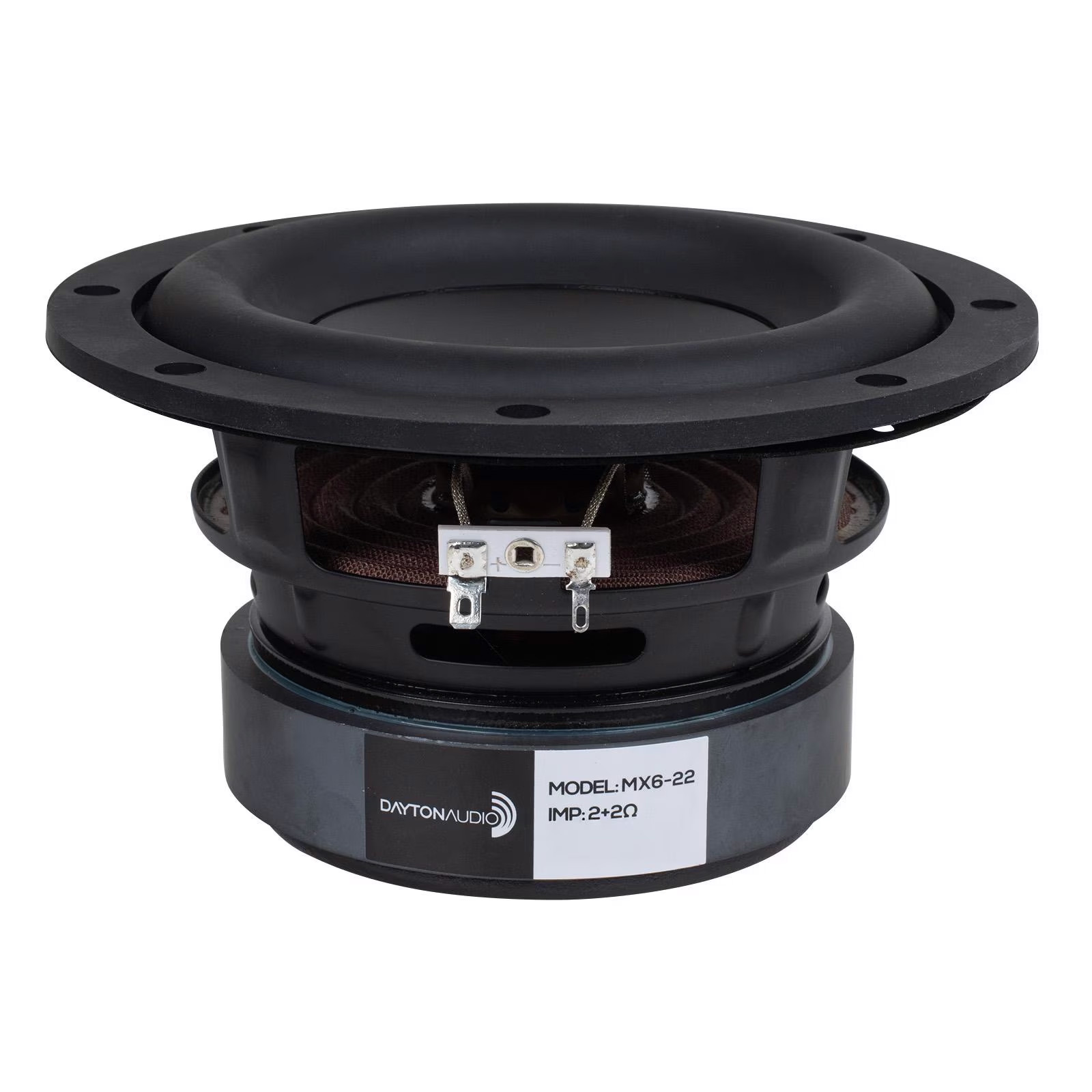 Dayton Audio MX6-22 Max-X ハイ エクスカーション DVC サブウーファー「2Ωｘ2」の画像