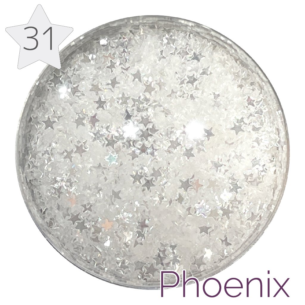 フェニックスシリーズ ホワイトシルバー スター1mmの画像
