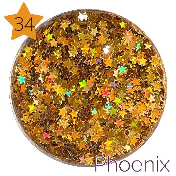 フェニックスシリーズ ホロゴールド スター1mmの画像