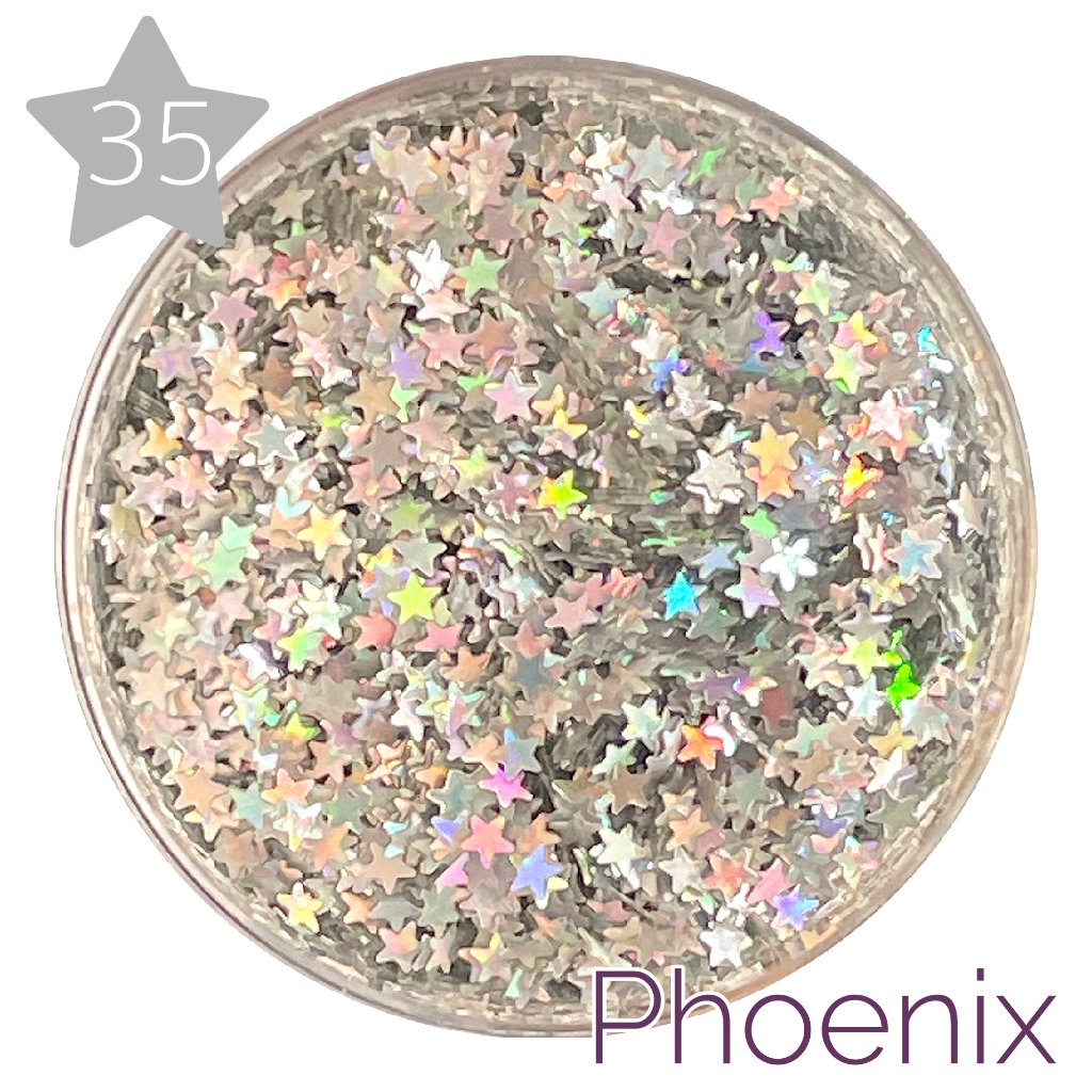 フェニックスシリーズ ホロシルバー スター1mmの画像