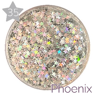 フェニックスシリーズ ホロシルバー スター1mmの画像