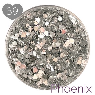 フェニックスシリーズ シルバー ハート1mmの画像