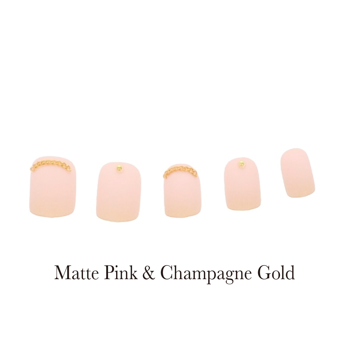 NOIR ノア Matte Pink & Champagne Gold(NOT-6)の画像