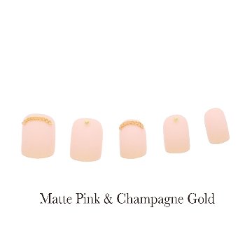 NOIR ノア Matte Pink & Champagne Gold(NOT-6)の画像