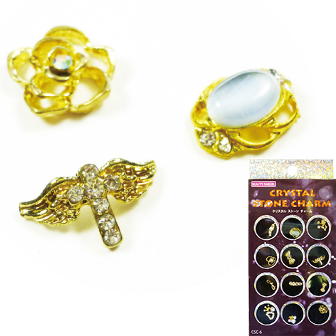 クリスタル ストーン チャーム(CSC-6)の画像
