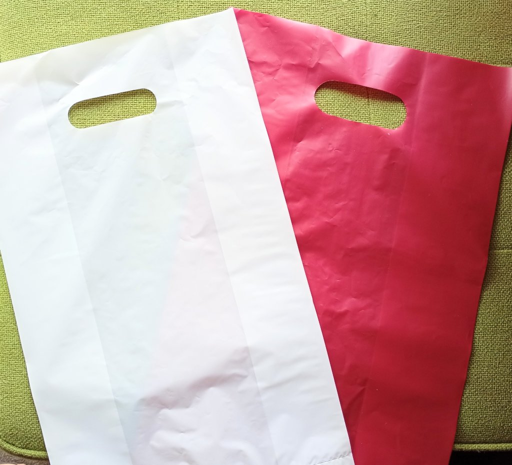 レジ袋　小分け袋の画像