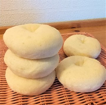 米粉入りもっちりベーグル　選べるプレーンセットの画像